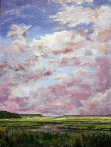 Big Sky Marsh by Beth Maddox