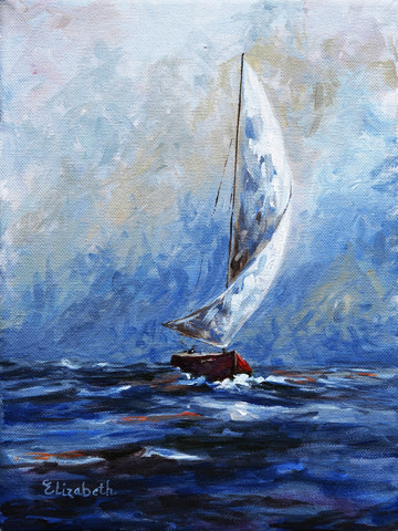 Blue Sail by Beth Maddox