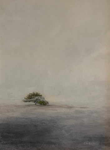 Foggy Tree by Beth Maddox