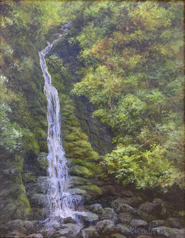 Hawaiian Waterfall by Beth Maddox